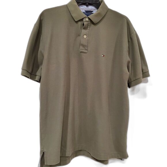 Tommy Hilfiger Polo Shirt Gray - Picture 1 of 4